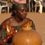 Ghana Women Carrying a Calabash